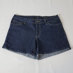 Jessica Simpson forever low rise jean shorts